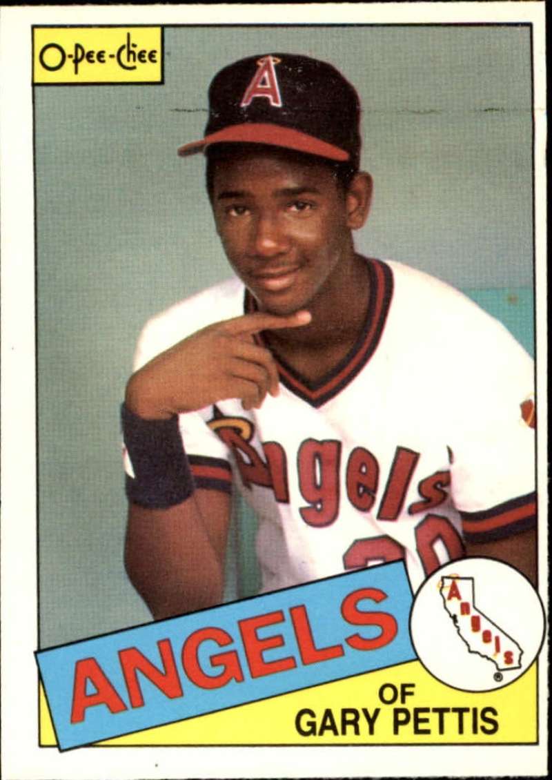 1985 O-Pee-Chee OPC Los Angeles Angels Team Set 17 Cards