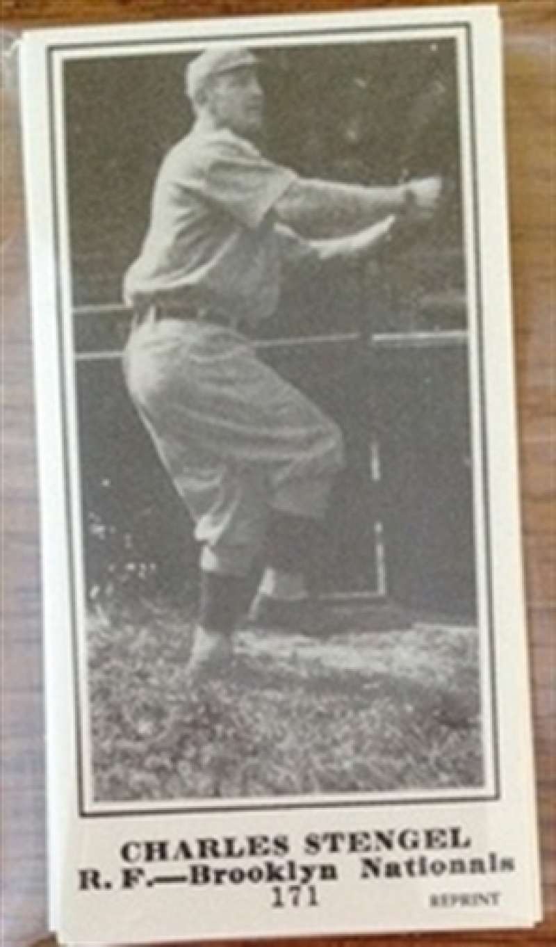 1915 M101-5 The Sporting News Reprint Brooklyn Dodgers Team Set 14 cards Zach Wheat Casey Stengel