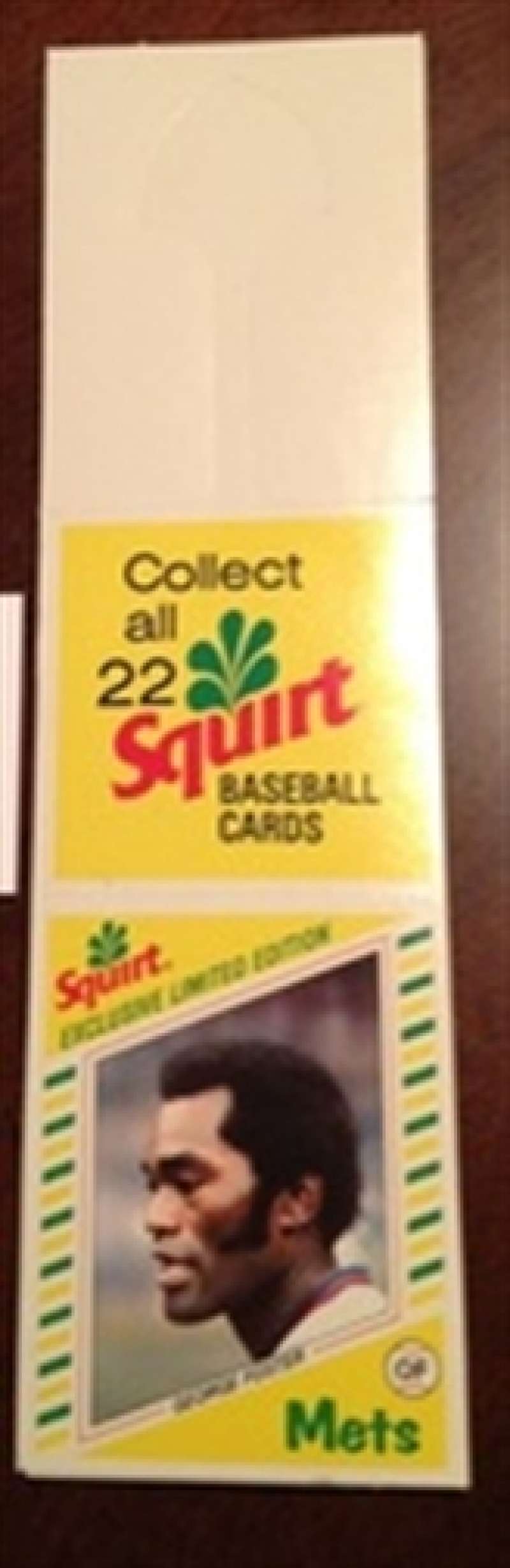 1982 Topps Squirt Full Panel 18 George Foster New York Mets