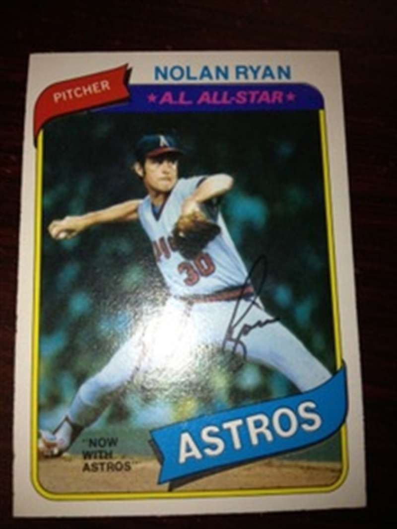 1980 O-Pee-Chee OPC Houston Astros Team Set 14 Cards Nolan Ryan