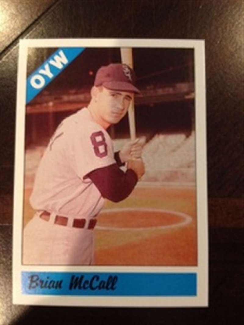 1983 Fritsch One Year Winners 79 Brian McCall Chicago White Sox 1962 1963