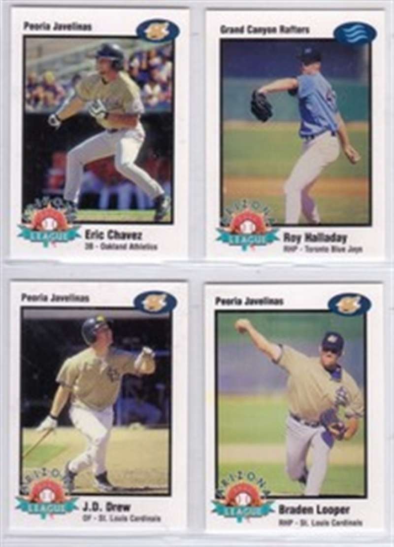 1998 Arizona Fall League Minnesota Twins Team Set Torii Hunter 2 Cards Mint