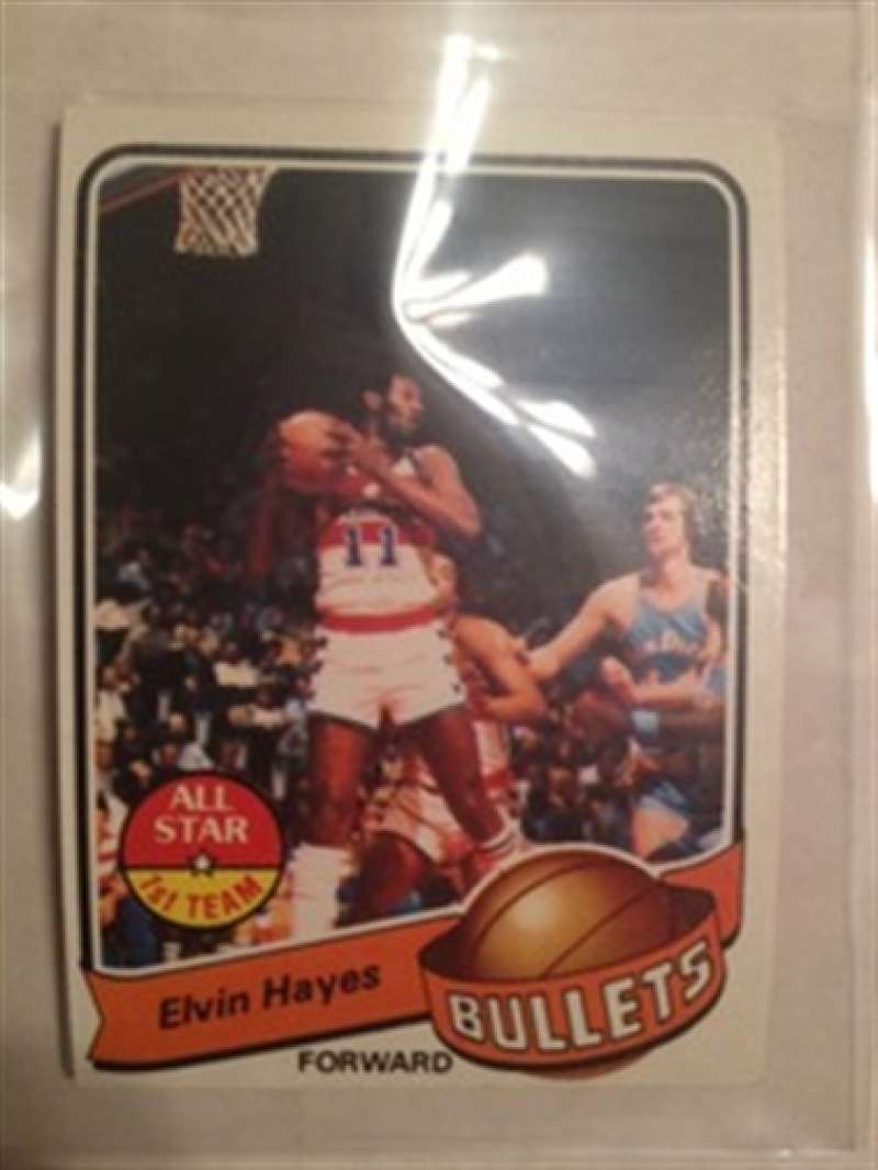 1979-80 Topps Washington Bullets Team Set 8 Cards Elvin Hayes NrMt