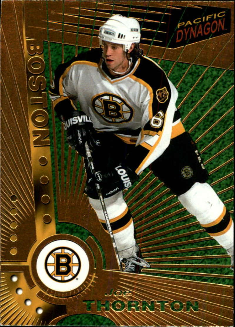 1997-98 Pacific Dynagon Boston Bruins Team Set 7 Cards Joe Thornton