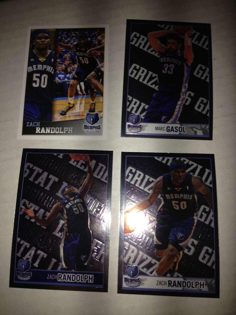 2013-14 Panini NBA Sticker Collection Memphis Grizzlies Team Set w 3 FOILS 13 Cards