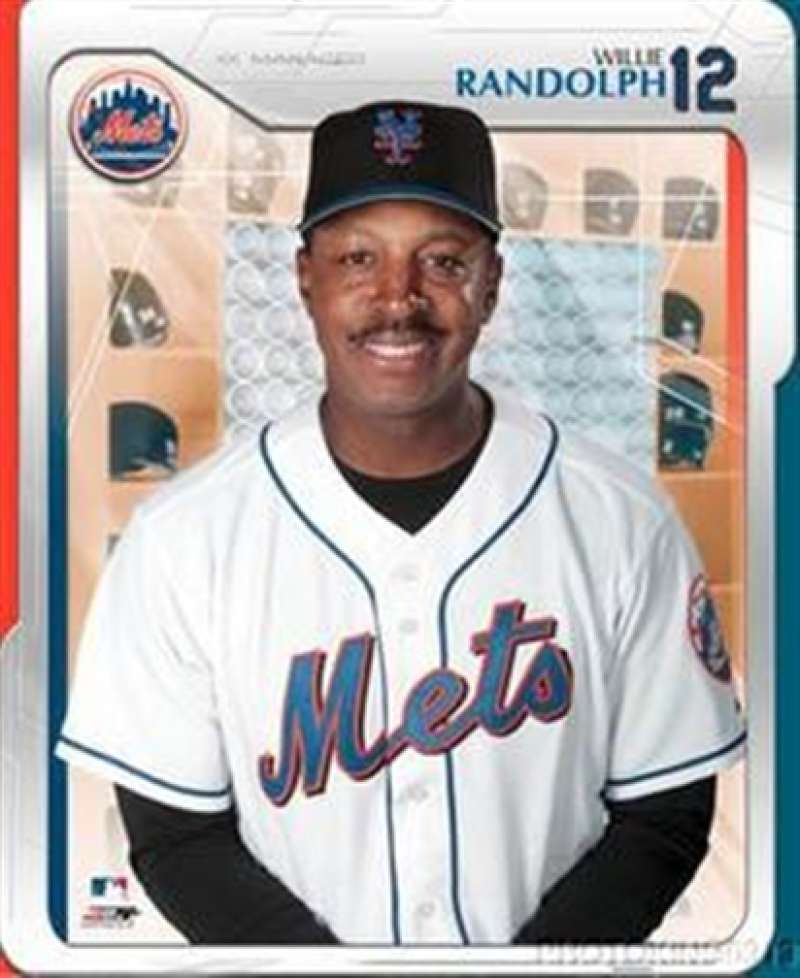 2005 New York Mets Photofile Portrait 8x10 photo Willie Randolph