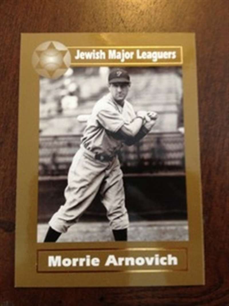 2003 Jewish Major Leaguers GOLD 9 Morrie Arnovich Philadelphia Phillies Cincinnati Reds Giants