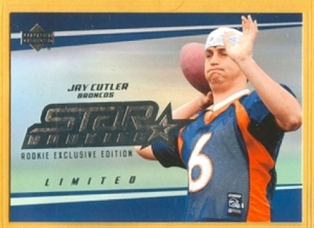 2006 Upper Deck 210 Jay Cutler Broncos SP Rookie Exclusive Edition Mint