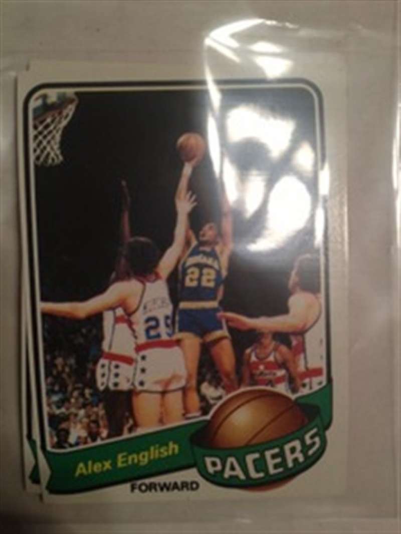 1979-80 Topps Indiana Pacers Team Set 6 Cards Alex English RC NrMt