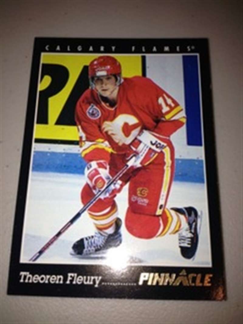 1993-94 Pinnacle Calgary Flames Team Set Al MacInnis 16 Cards