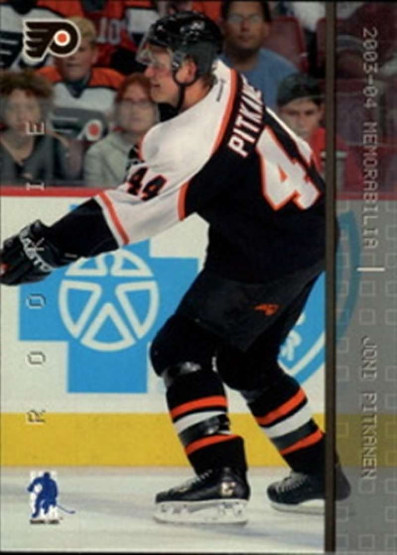 2003-04 BAP Memorabilia Philadelphia Flyers Team Set 7 Cards Joni Pitkanen RC