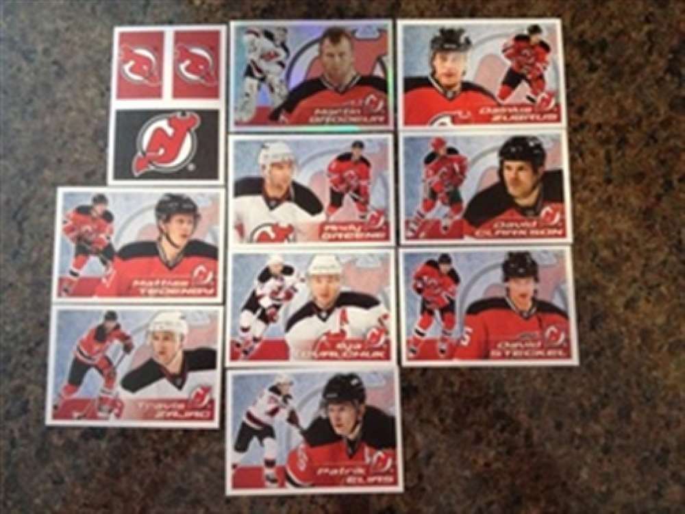 2011-12 Panini Stickers New Jersey Devils Team Set 10 Cards Martin Brodeur MINT