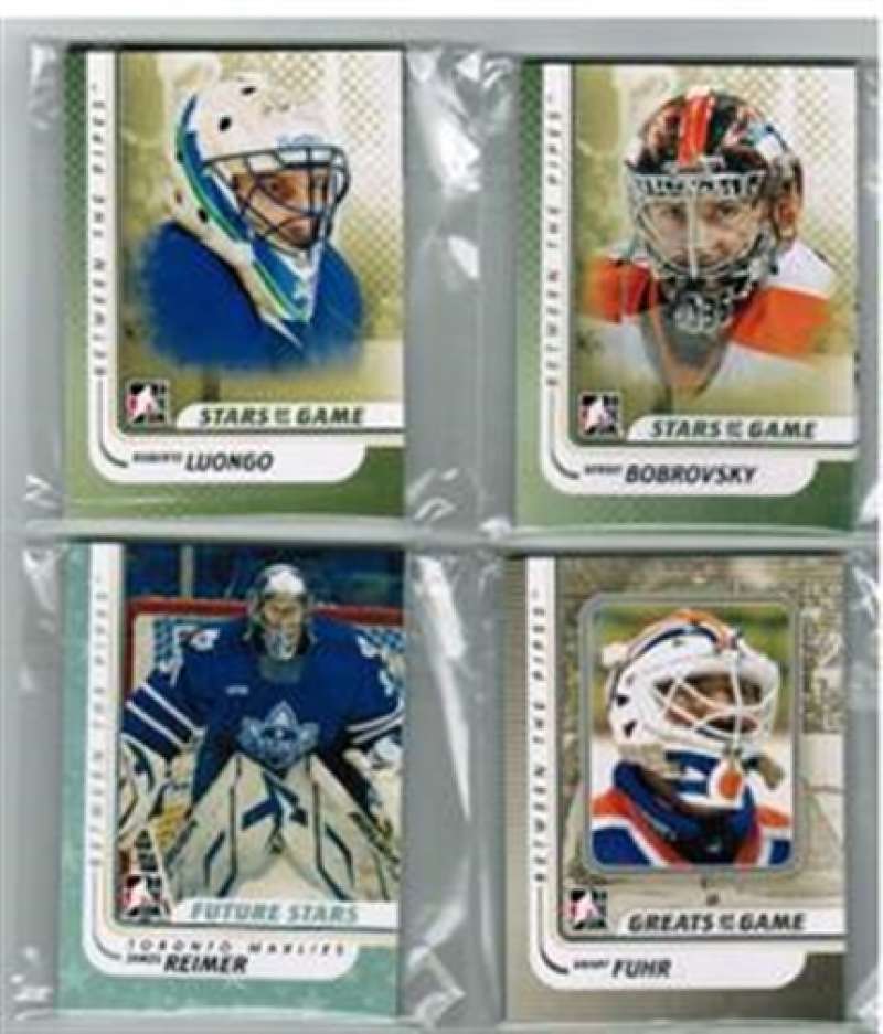 2010-11 ITG Between the Pipes Penguins Team Set 7 Cards
