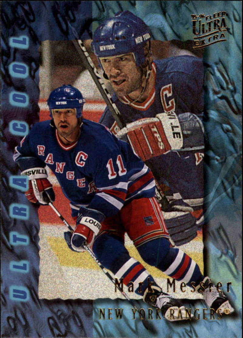 1995-96 Fleer ULTRA w Extra New York Rangers Team Set 18 Cards Mark Messier