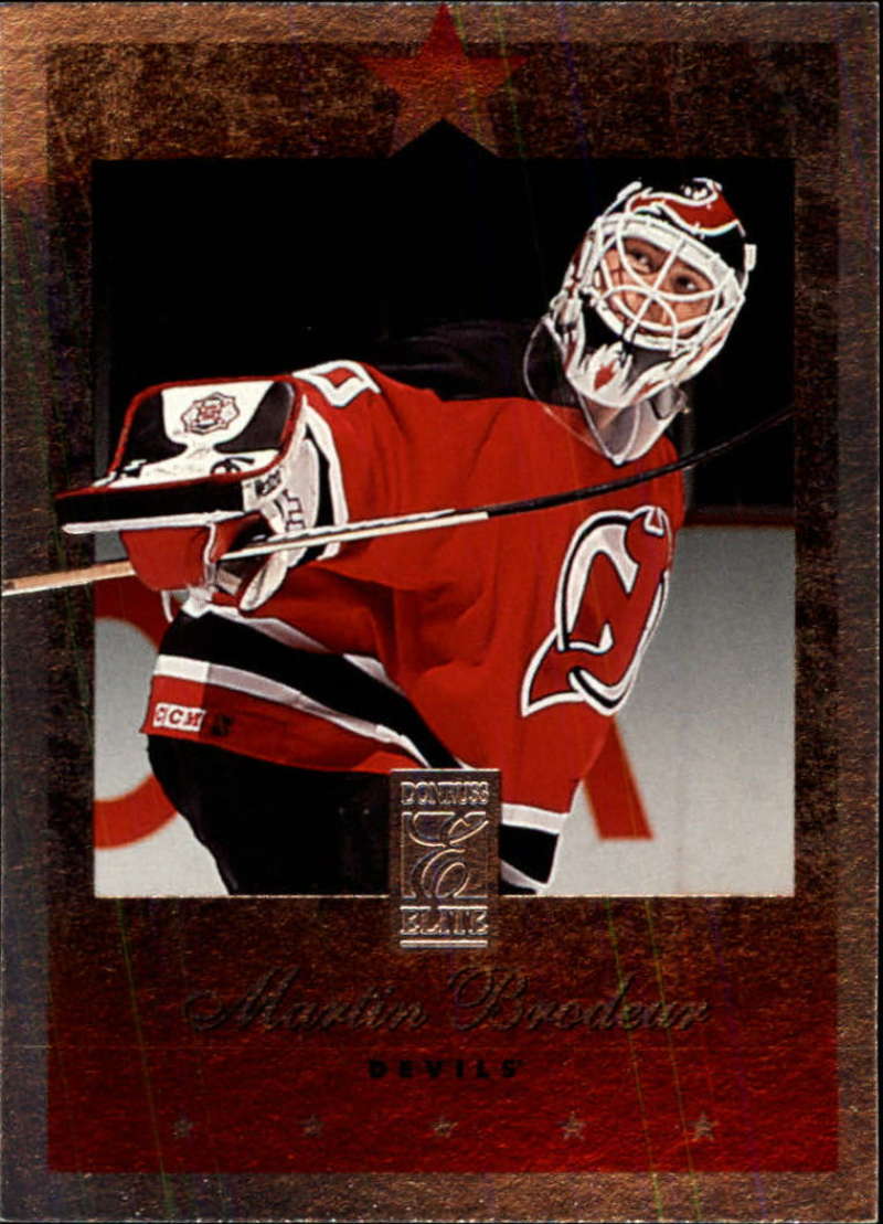 1995-96 Donruss Elite New Jersey Devils Team Set 4 cards Martin Brodeur MINT