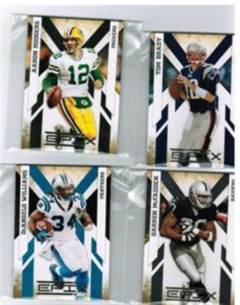 2010 Epix San Diego Chargers Team Set 4 Cards