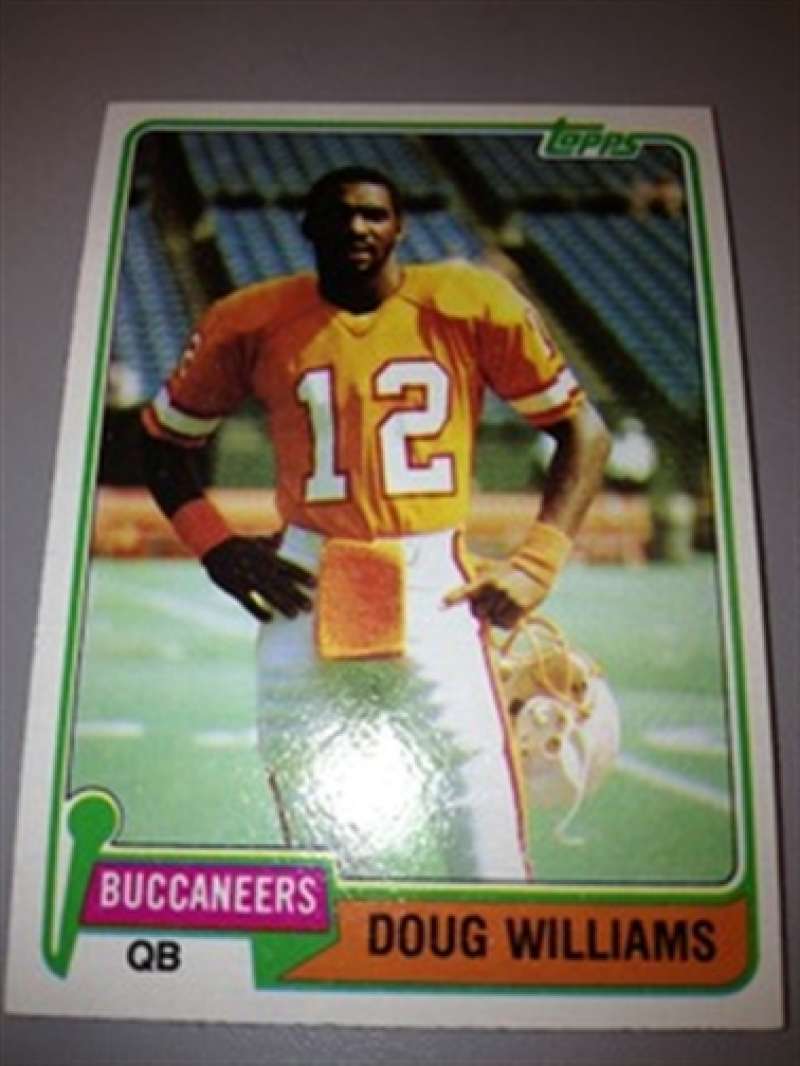 1981 Topps FB Tampa Bay Buccaneers Team Set 13 Cards Doug Williams