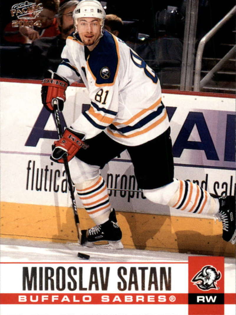 2003-04 Pacific Buffalo Sabres Team Set 12 Cards Miroslav Satan