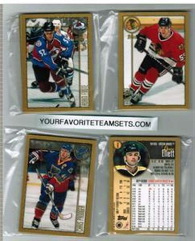 1998-99 Topps Toronto Maple Leafs Team Set 8 Cards Mats Sundin MINT
