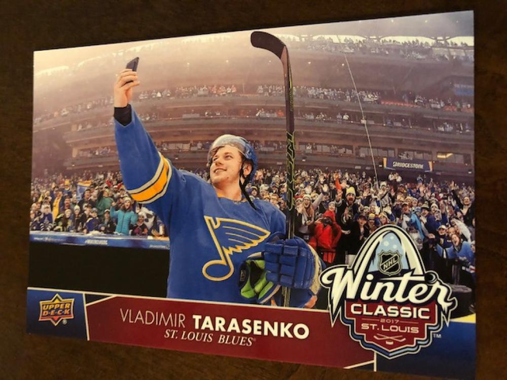 2017-18 Upper Deck NHL Winter Classic Jumbo #WC-1 Vladimir Tarasenko St. Louis Blues
