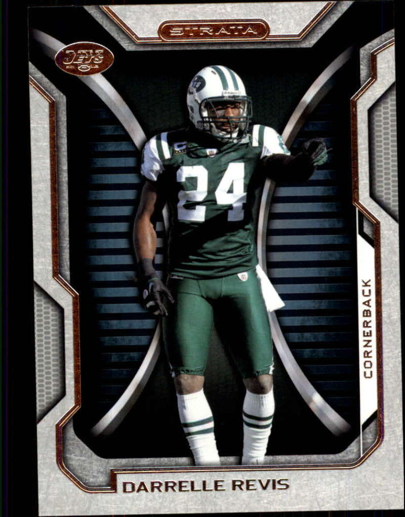 2012 Topps Strata Football #19 Darrelle Revis New York Jets  Official NFL Trading Card