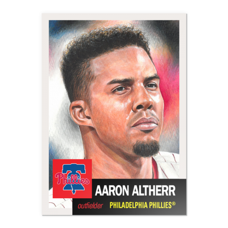 2018 Topps MLB The Living Set #149 Aaron Altherr Philadelphia Phillies