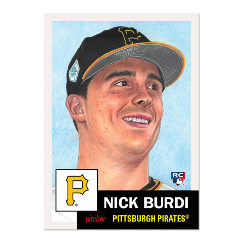 2019 Topps MLB The Living Set #170 Nick Burdi RC Rookie Pittsburgh Pirates