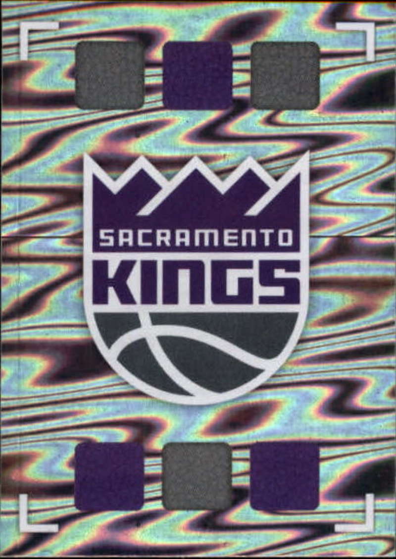 2019-20 Panini Basketball Stickers #449 Kings Logo Foil Sacramento Kings Official NBA Sticker Collection Album Peelable Card (Paper thin and approx 1.