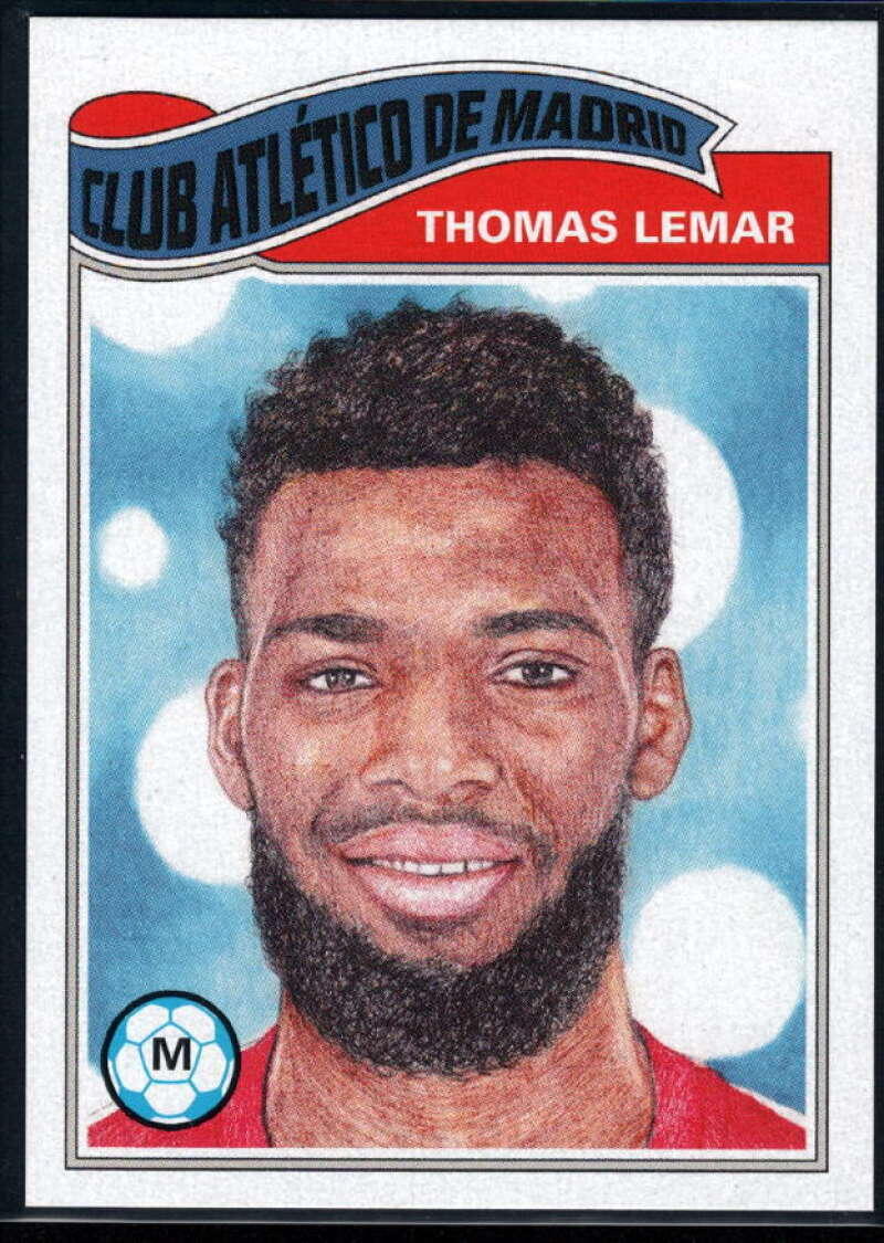 2020 Topps The UCL Living Set UEFA Champions League #112 Thomas Lemar Atletico Madrid  Official Soccer Futbol Trading Card LIMITED PRINT RUN 